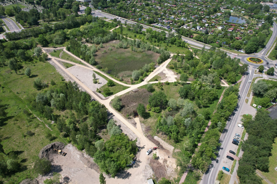 Łąka ekologiczna, zielony labirynt, strefa hamaków. Katowice będą mieć nowy park