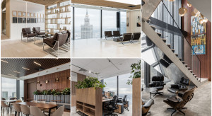 Kancelaria Greenberg Traurig ma eleganckie biuro na trzech piętrach Varso Tower. To projekt Bit Creative