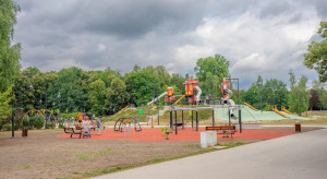 W dawnym łódzkim lunaparku powstał nowoczesny plac zabaw