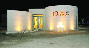 W Omanie otwarto pierwszą na świecie kawiarnię wybudowaną za pomocą technologii druku 3D