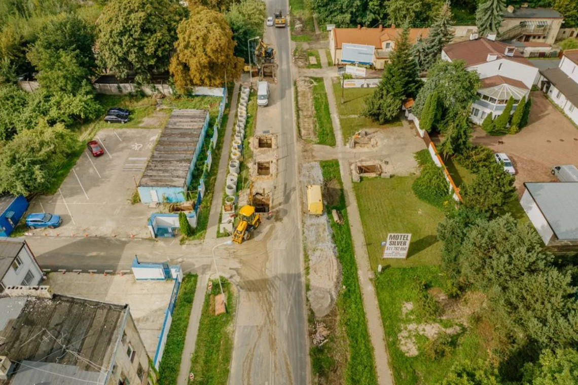 Tramwaj do Konstantynowa w Łodzi nabiera kształtów, fot. UMŁ Nowa trasa tramwajowa w Łodzi. Jak wygląda postęp prac?
