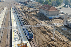 Trwa przebudowa stacji Olsztyn Główny. Sprawdzamy postępy! [zdjęcia z budowy]