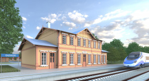 Nowe oblicze XIX-wiecznego dworca w Gąsocinie. Zabytek przejdzie przebudowę