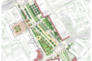 Mieszkańcy chcą więcej zieleni na placu Bankowym