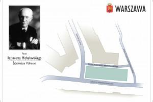 Nowy pasaż w Warszawie nazwany na cześć profesora - prekursora archeologii